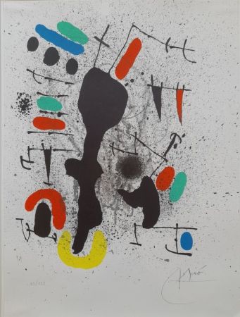 Litografía Miró - Liberté des libertés