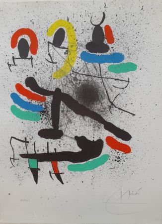 Litografía Miró - Liberté des libertés 