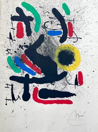 Litografía Miró - Liberté des libertés 