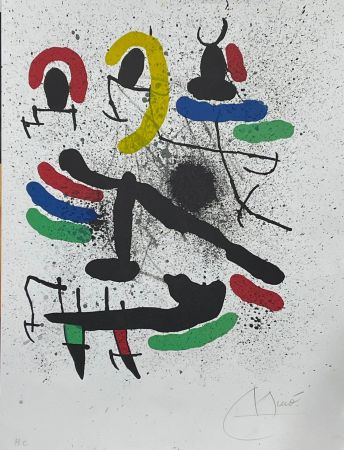 Litografía Miró - Liberté des libertés 1