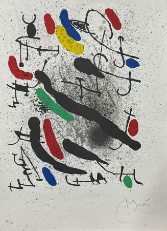 Litografía Miró - Liberté des libertés 3