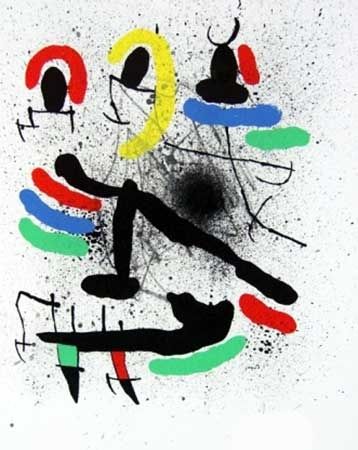 Litografía Miró - Liberté des libertés I