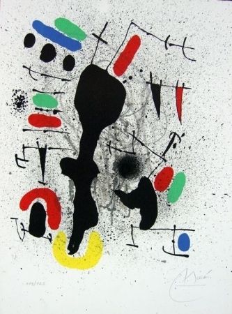 Litografía Miró - Liberté des libertés II