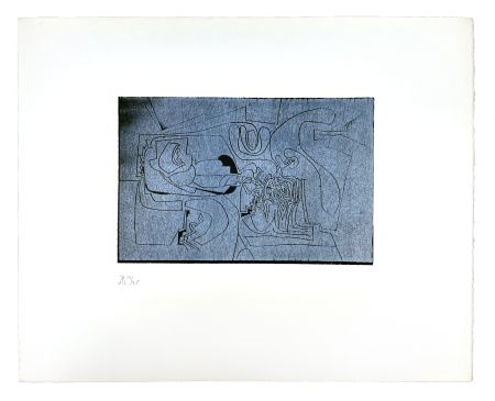 Grabado En Madera Müller - LiGNES MALIGNES - LA NUIT