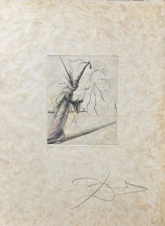 Grabado Dali - L'Illusioniste (1968)