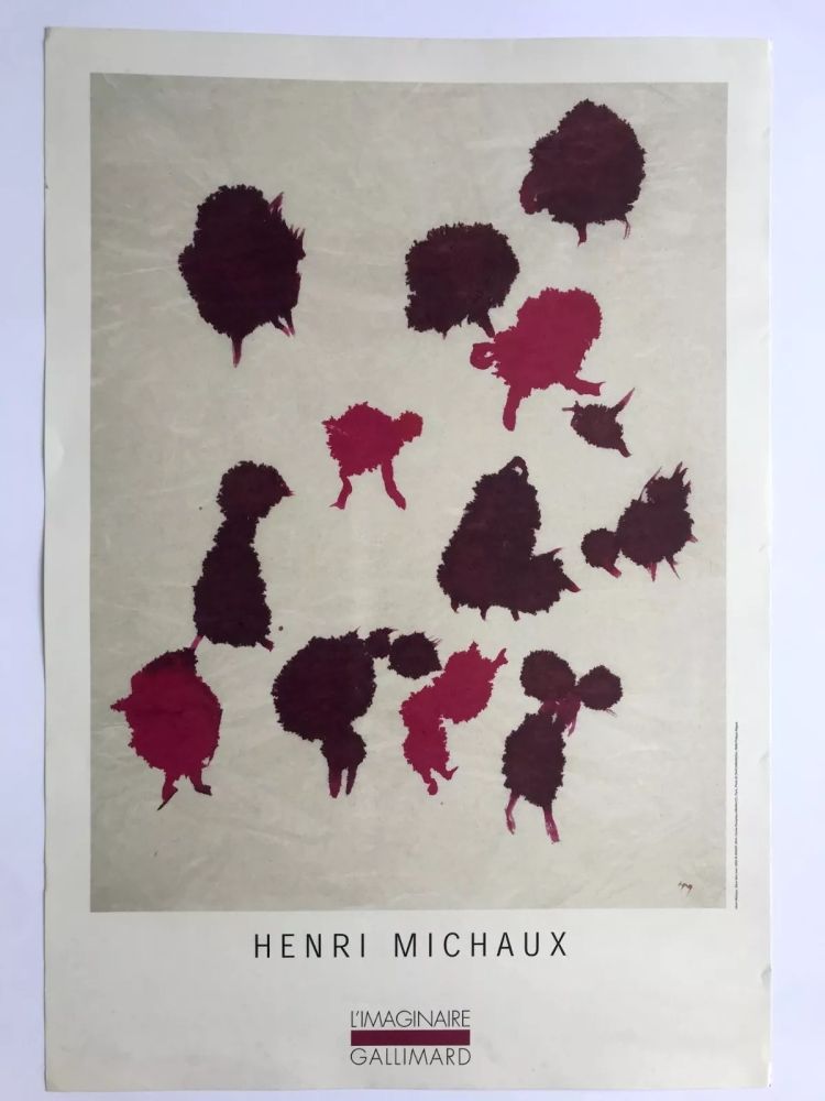 Cartel Michaux - L'Imaginaire / Gallimard