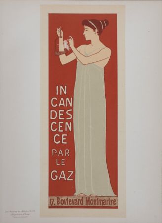 Litografía Realier-Dumas - L'Incandescence par le Gaz, Les Maitres de L’Affiche