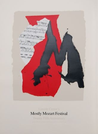 Litografía Motherwell - Lincoln Center Mostly Mozart, 25th Anniversary