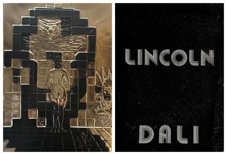 Múltiple Dali - Lincoln in Dalivision Gold Bas Relief