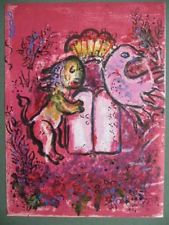 Litografía Chagall - Lion de Juda