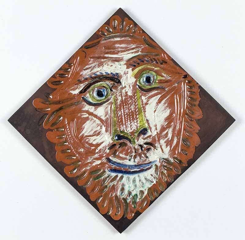 Cerámica Picasso - Lion’s Head, 1968-1969