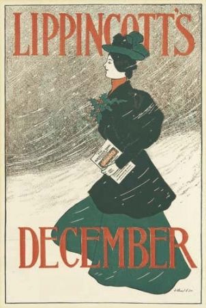 Litografía Gould - Lippincott's December