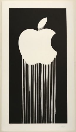 Serigrafía Zevs - Liquidated Apple