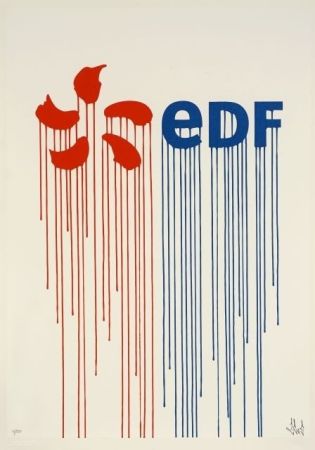 Serigrafía Zevs - Liquidated EDF