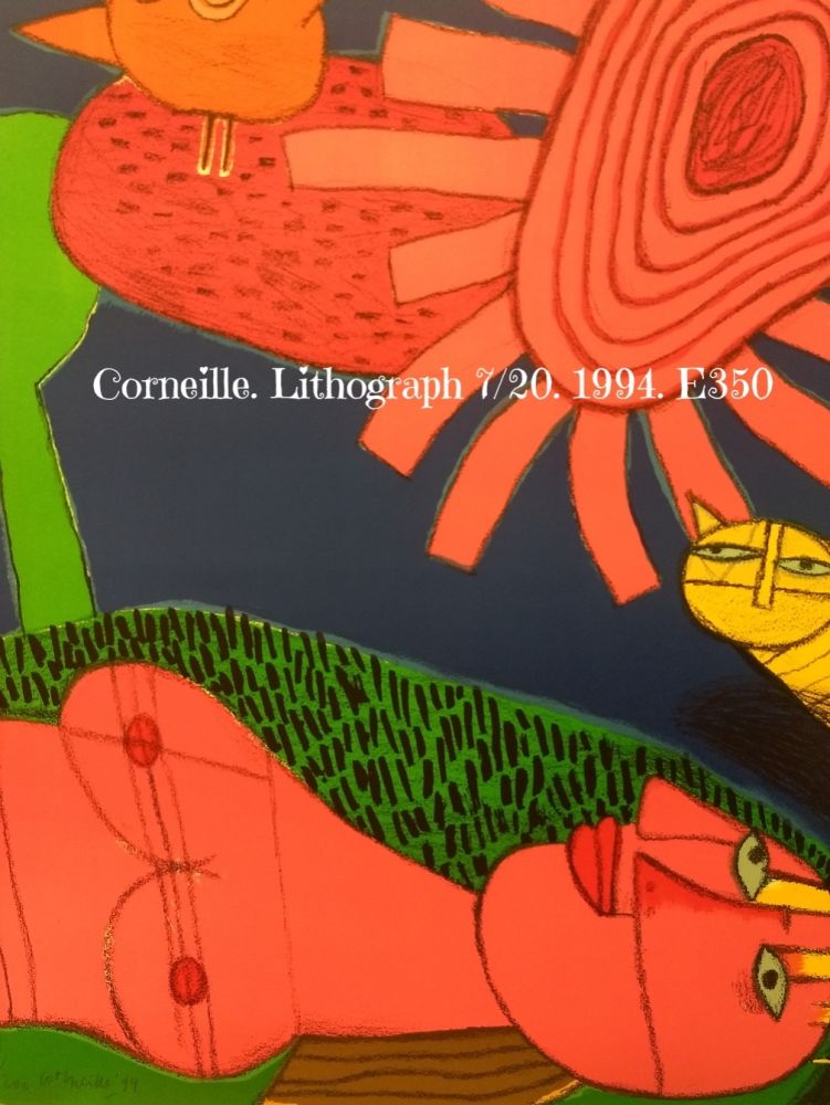 Litografía Corneille - Lithograph 7/200