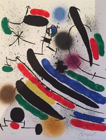Litografía Miró - Lithograph I 