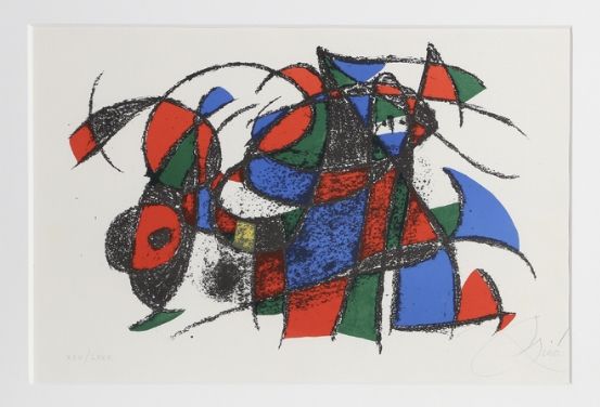Litografía Miró - Lithograph III