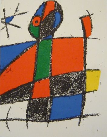 Litografía Miró - Lithographie  