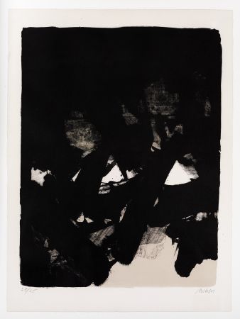 Litografía Soulages - Lithographie 13