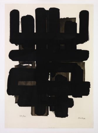 Litografía Soulages - Lithographie 3