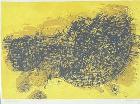 Litografía Corneille - Lithographie ancienne Fol été, 1958