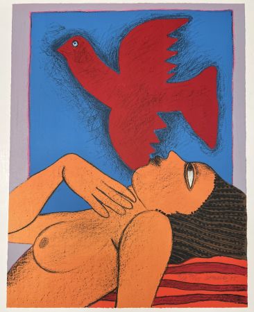 Litografía Corneille - Lithographie Evasion 1995 E/A