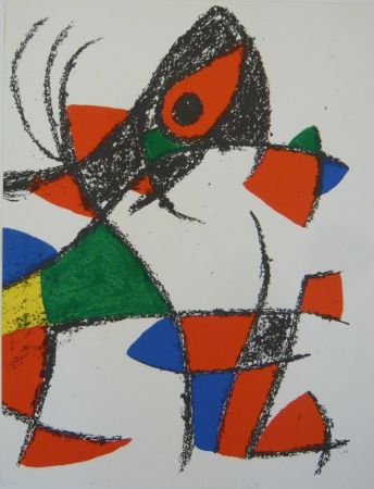 Fotografía Miró - Lithographie II Miro lithographe II