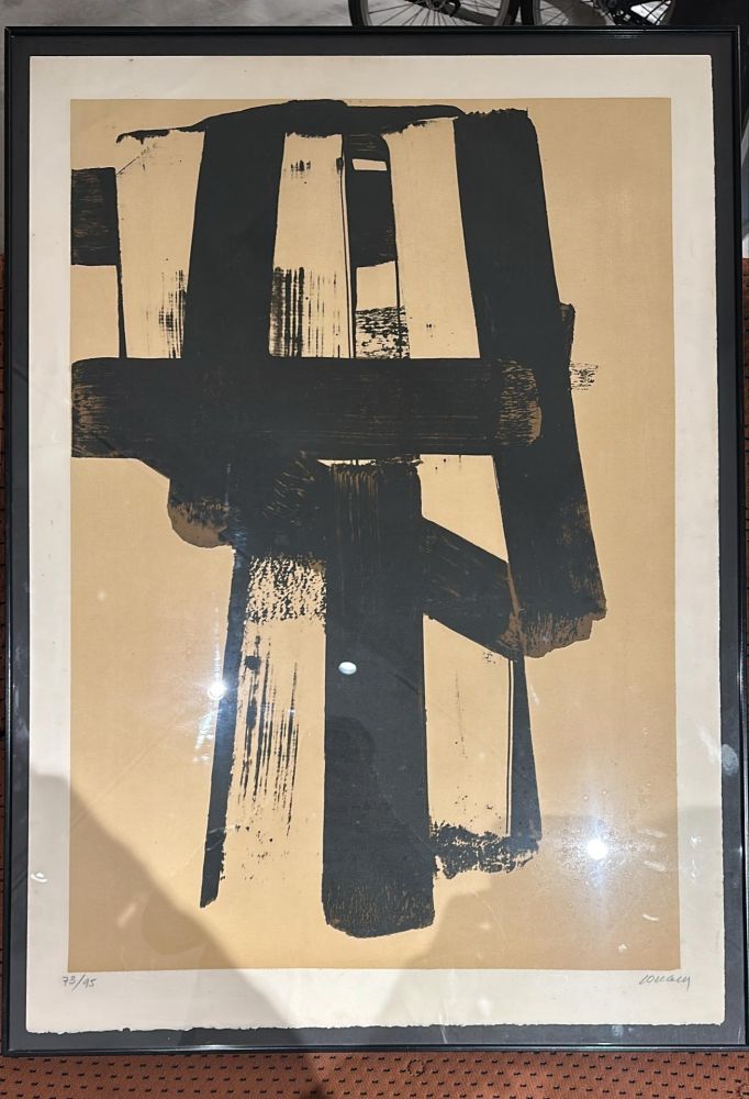 Litografía Soulages - Lithographie N°31