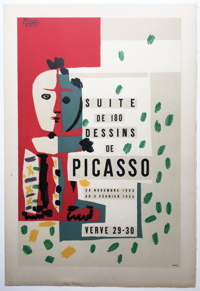 Litografía Picasso - LITHOGRAPHIE: SUITE DE 180 DESSINS. VALLAURIS VERVE 29-30. 1953-1954