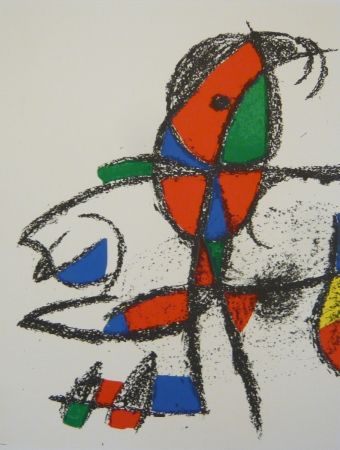 Litografía Miró - Lithographie  X