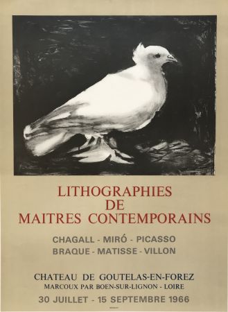 Litografía Picasso - Lithographies de Maitres Contemporains