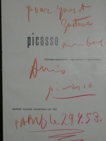 Libro Ilustrado Picasso - Lithographieën, aquatintes bronzen