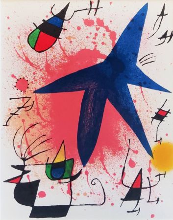 Litografía Miró - Litografía original I