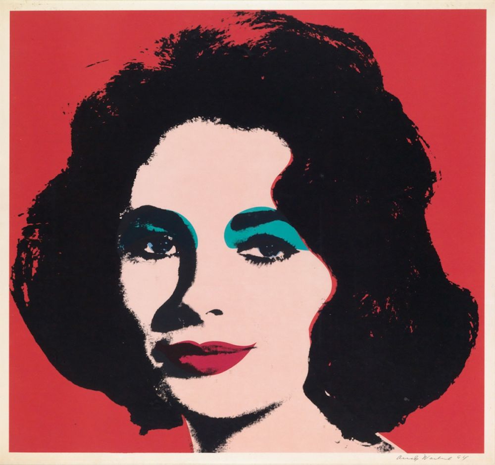 Serigrafía Warhol - Liz (FS II.7) 