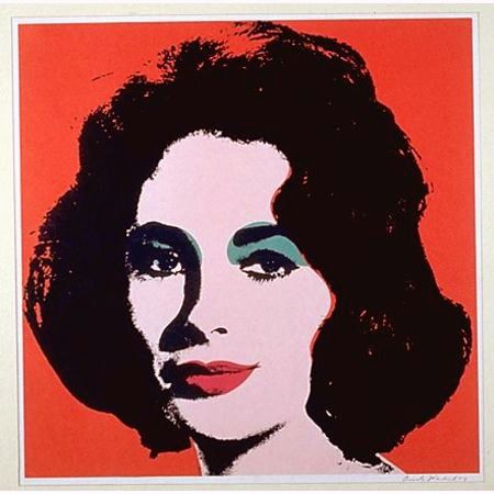 Serigrafía Warhol - Liz (II.7)