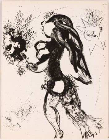Litografía Chagall - L'offrande
