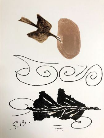 Litografía Braque - L'oiseau