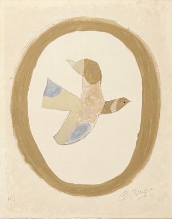 Litografía Braque - L'oiseau des sables