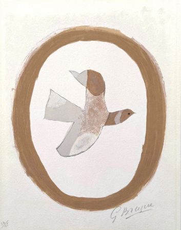 Litografía Braque - L'oiseau des sables 