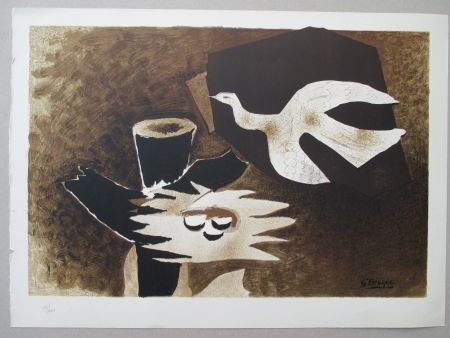 Litografía Braque - L'Oiseau et son nid