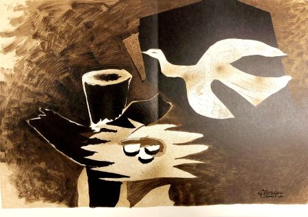 Litografía Braque - L'oiseau et son nid