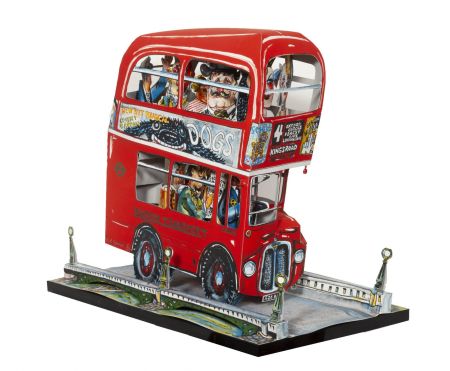 Litografía Grooms - London Bus
