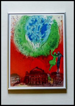 Litografía Chagall - L'OPERA