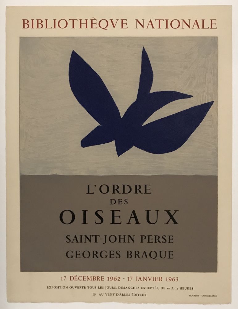 Grabado Braque - L'Ordre des Oiseaux