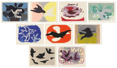Aguafuerte Y Aguatinta Braque - L'ordre des oiseaux