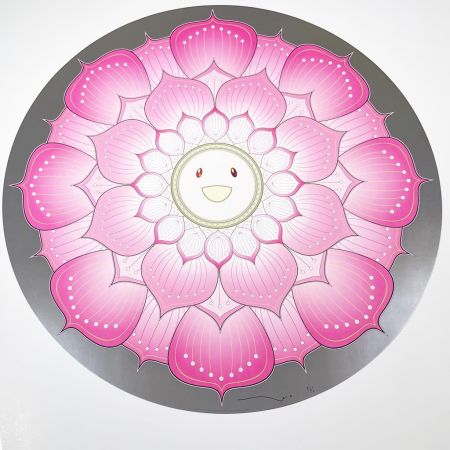 Litografía Murakami - Lotus Flower (Pink)