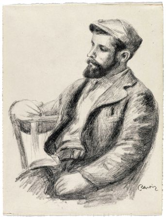Litografía Renoir - Louis Valta