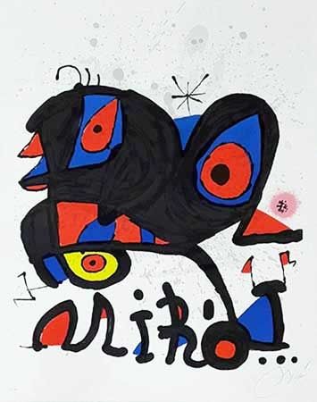 Litografía Miró - Louisiana