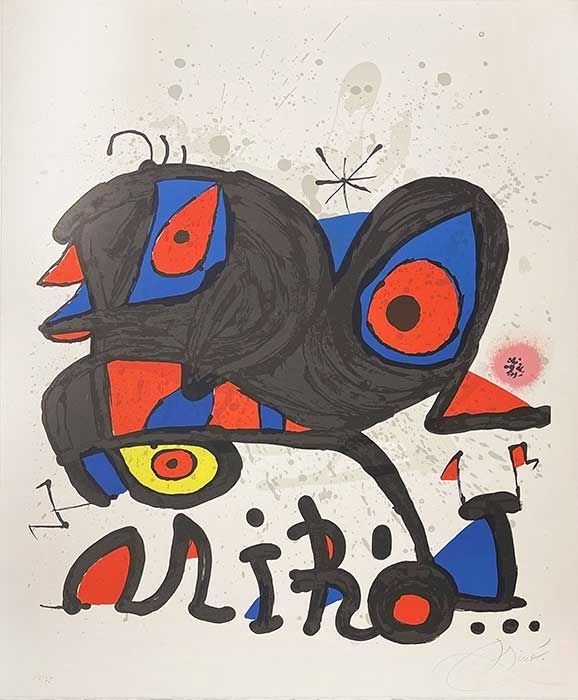 Litografía Miró - Louisiania
