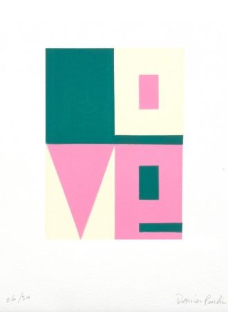 Grabado En Madera Poulain - Love